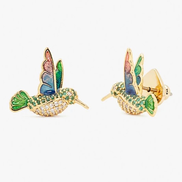 Kate Spade Dazzling Daisy Hummingbird Studs